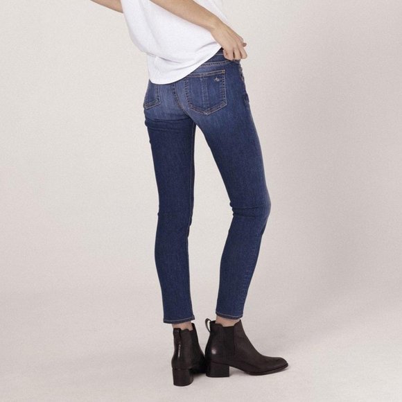 rag & bone Denim - RAG & BONE Mid-Rise 'Capri' Skinny Jeans